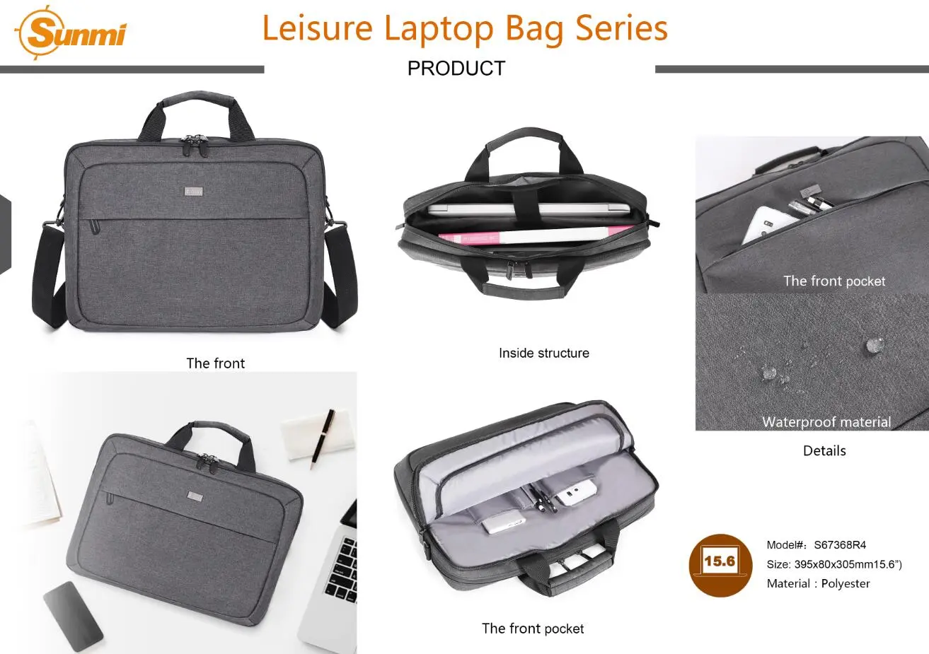 S67368R4 Leisure Laptop Bag Series
