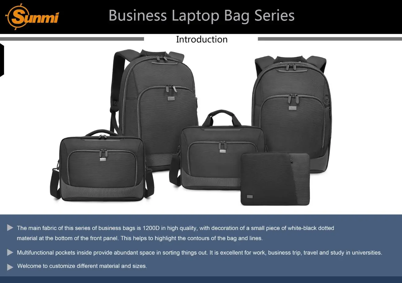 SN68760 Business Laptop Sleeve