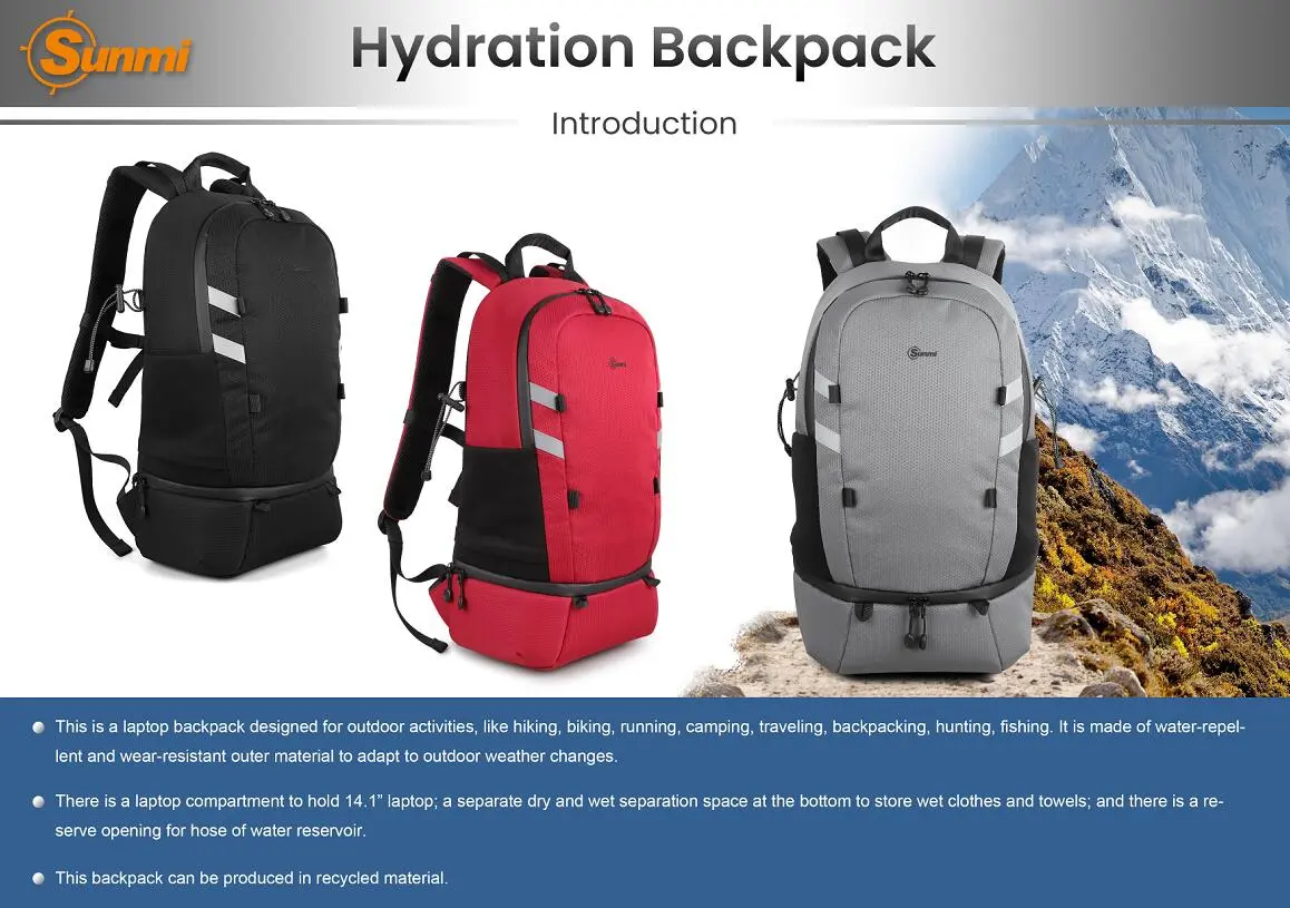 SN69321F Hydration Backpack