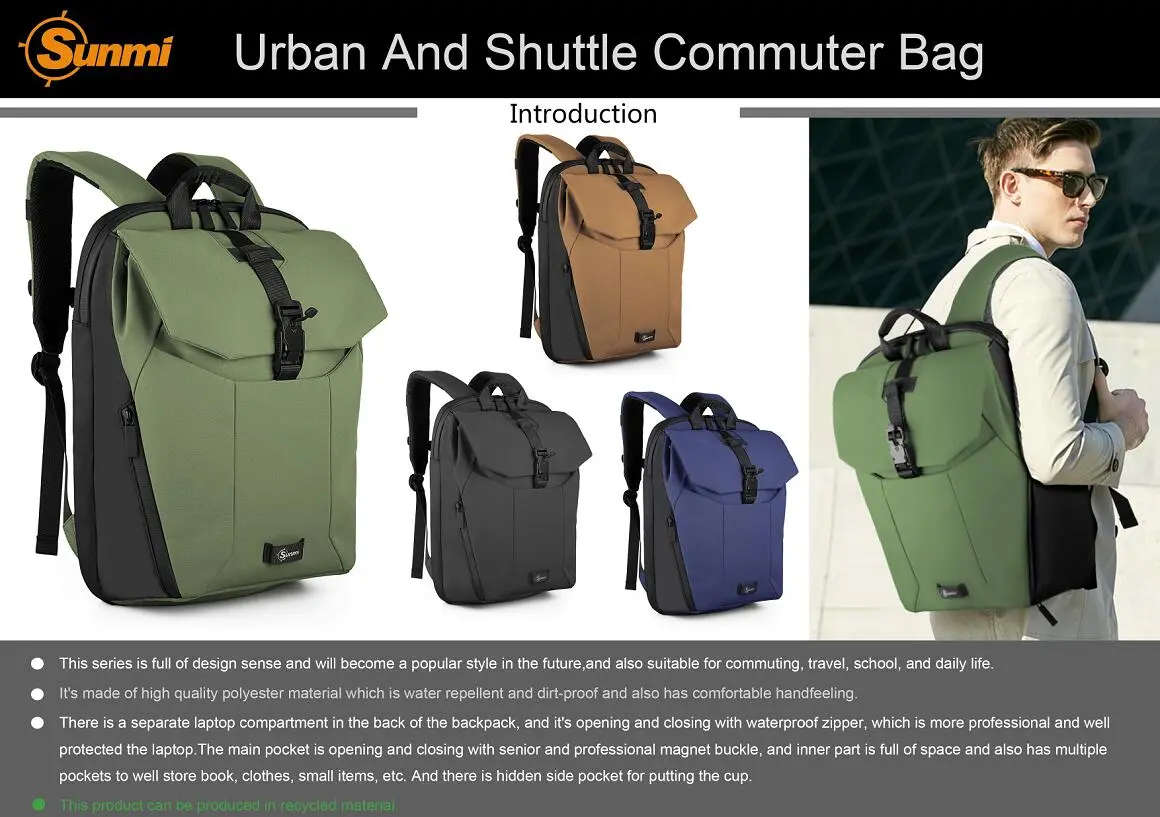 SN69308A Urban and Shuttle commuter bag