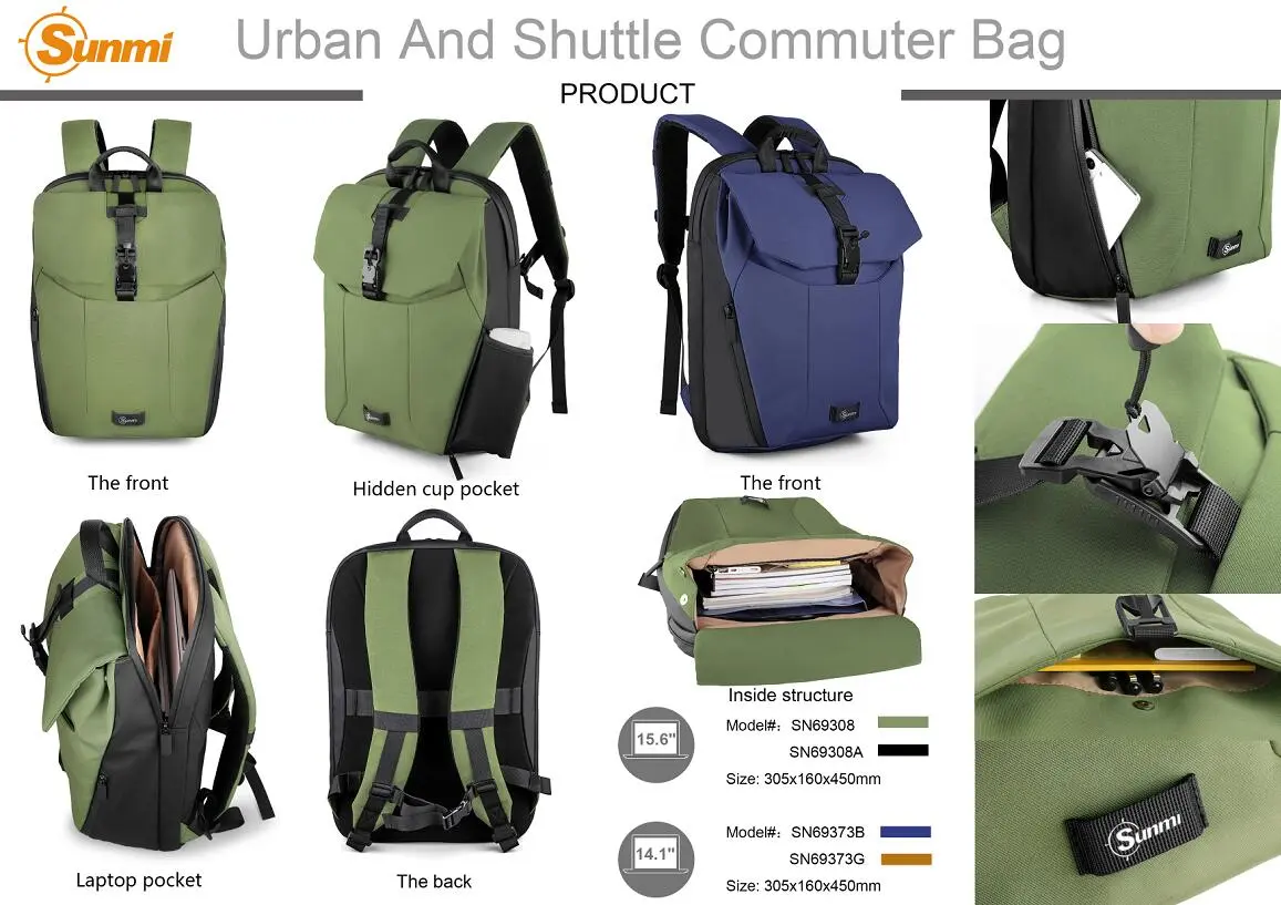 SN69308A Urban and Shuttle commuter bag