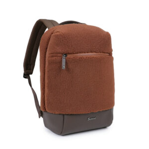 SN69908G Teddy Fleece Laptop Backpack