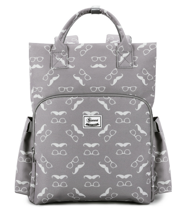SH69590 Printed mommy bag