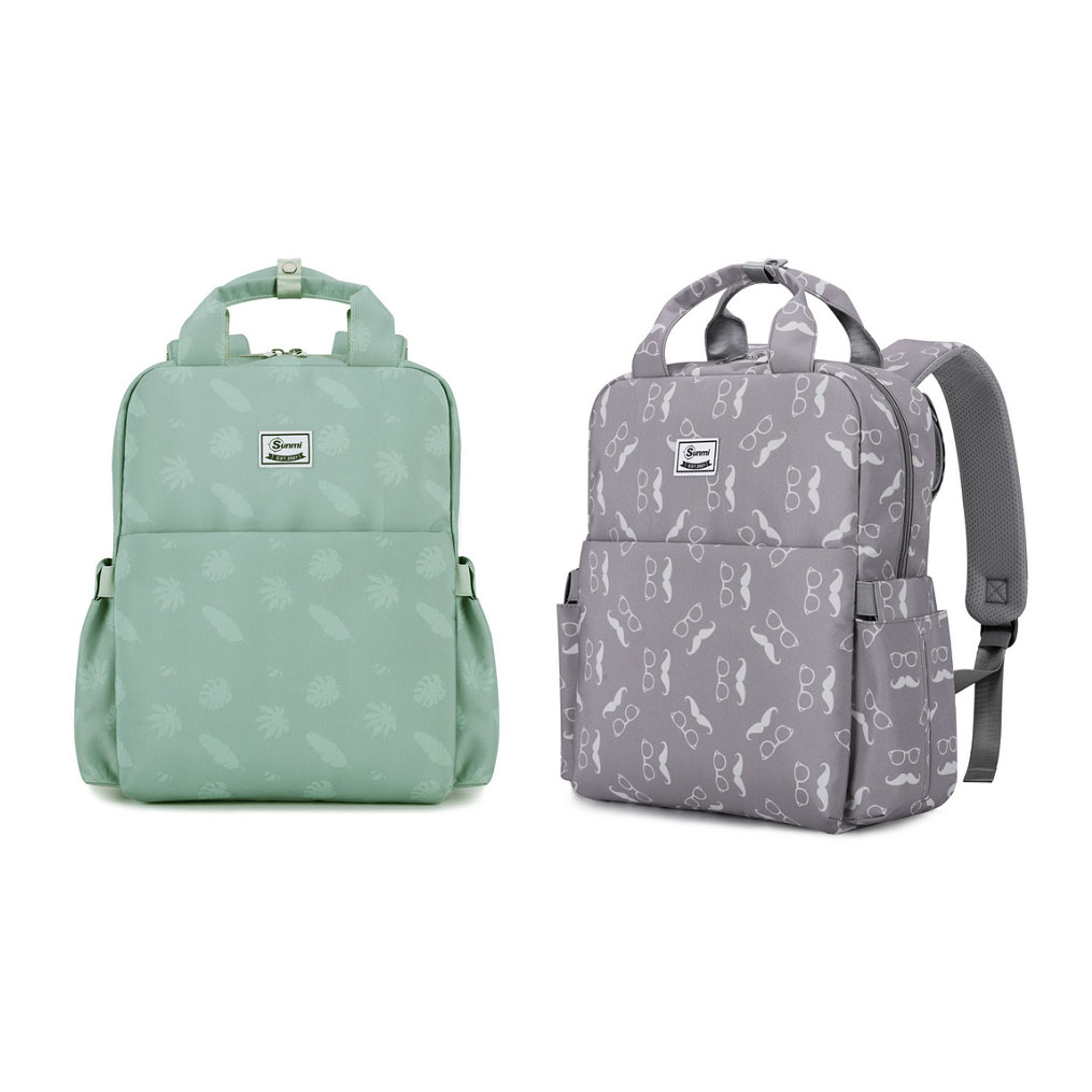 SH69591 Printed mommy bag