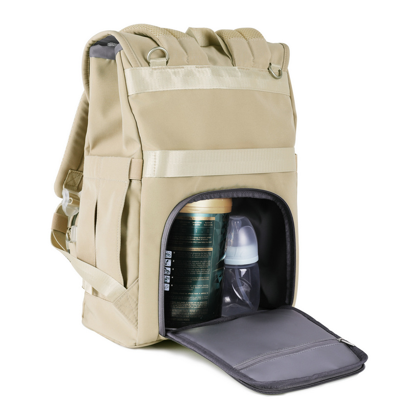 SH69665 Simple Backpack with Removable Pouch - Image 6